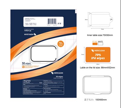1 - 516Herclean IPA wipe
